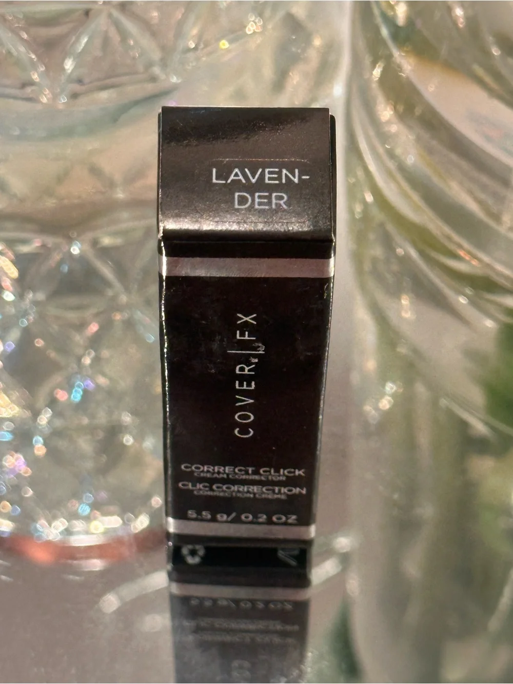 COVER FX Correct Click Lavender Color Corrector BNIB Vegan Full Size Blur MUAKIT